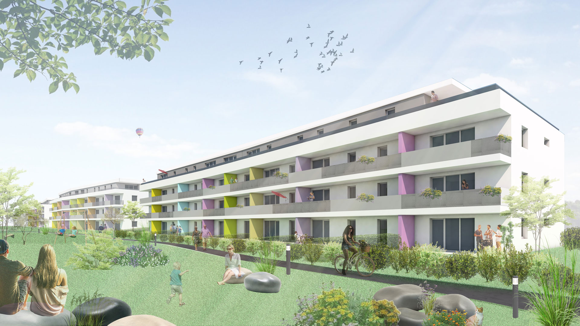 Neue Wohnungen in Amstetten