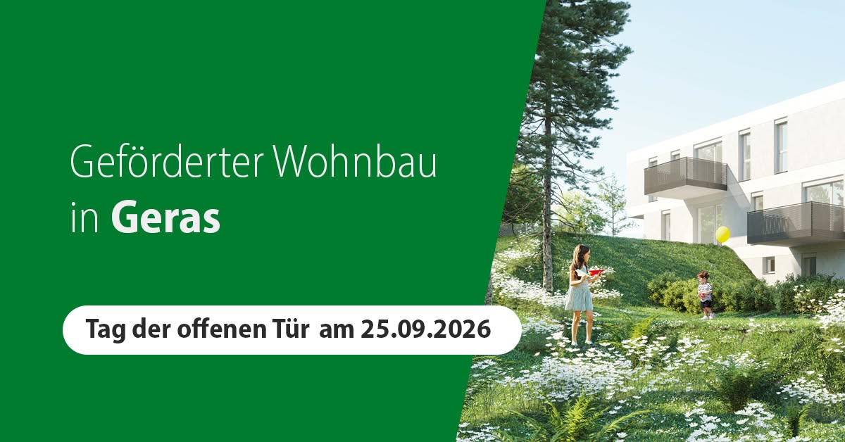 Gefördertes Wohnen in Geras!