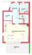 Wiedervergabe-DH6B-geförd.Doppelhaus-Miete mit Kaufop.-1PKW Stellpl.in Garage-1PKW Stellpl.im Freien - Plan