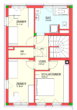 Wiedervergabe-DH6B-geförd.Doppelhaus-Miete mit Kaufop.-1PKW Stellpl.in Garage-1PKW Stellpl.im Freien - Plan