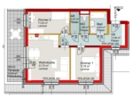 Top 2/12-Erstvergabe-3Zimmer-2.OG-Terrasse-2PKW Stellplätze im Freien - Miete - Plan