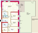 Erstbezug-Top01-4Zimmer-Eigengarten-Terrasse-GG-2PKW-Stellplätze im Freien -Miete m.Kaufoption - Plan