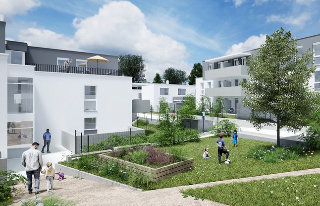 Erstbezug-Top2/05-Bauteil 1-modernes Wohnprojekt mit höchsten Wohnkomfort-Miete mit Kaufoption, 2203 Großebersdorf, Wohnung