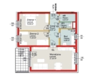 Erstbezug-W2/04-3Zimmer-OG-Loggia-2 PKW-Stellplätze im Freien - Miete - Plan