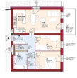 Top13-Erstbezug-3Zi-Balkon-1.OG- je 1 PKW Stellpl.im Freien u.in Garage-Miete m.Kaufopt. - Plan