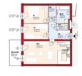 Top09-Erstbezug-3Zi-Balkon-1.OG- je 1 PKW Stellpl.im Freien u.in Garage-Miete m.Kaufopt. - Plan