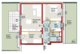 Erstbezug-W4/01-3Zimmer-EG-Terrasse-Eigengarten-2 PKW-Stellplätze im Freien - Miete - Plan