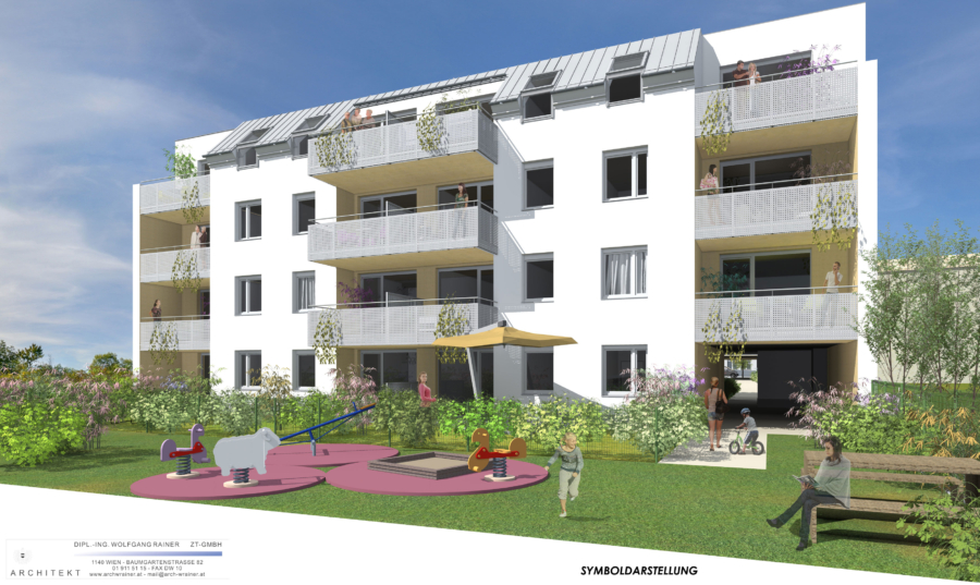 Wiedervergabe-2Zimmer-Loggia-OG-1Pkw-Stellplatz in der Garage – Miete mit Kaufoption, 2405 Bad Deutsch Altenburg, Wohnung