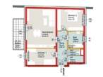 Erstbezug-W2/03-3Zimmer-OG-Balkon-1 PKW-Stellplatz im Freien - Miete - Plan